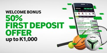 betway Free bets on registration