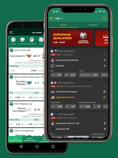 BetWinner Zambia Mobile App