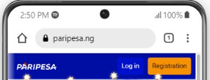 PariPesa mobile registration