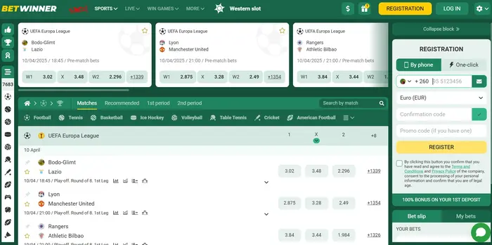 BetWinner Website