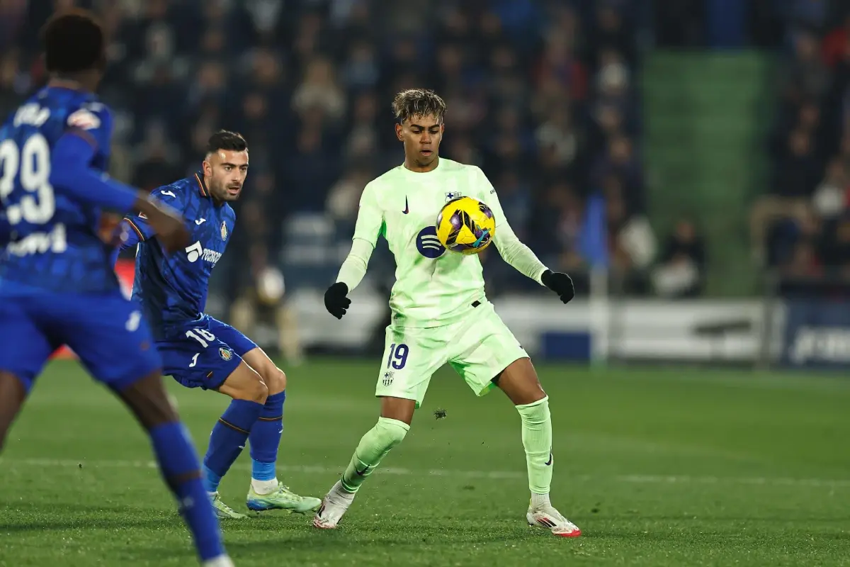 Lamine Yamal (Barcelona), Spanish "LaLiga EA Sports" match between Getafe CF 1-1 FC Barcelona